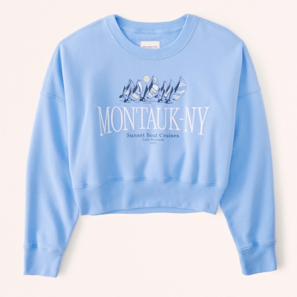 Vintage Graphic Crew Sweatshirt